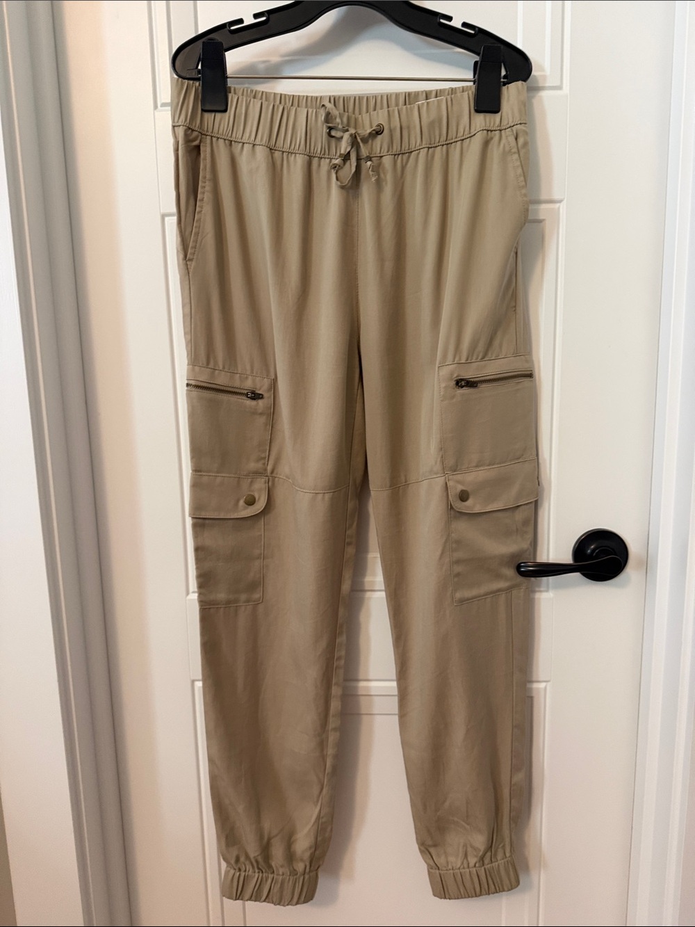 Banana Republic Factory Khaki Cargo Jogger Pants